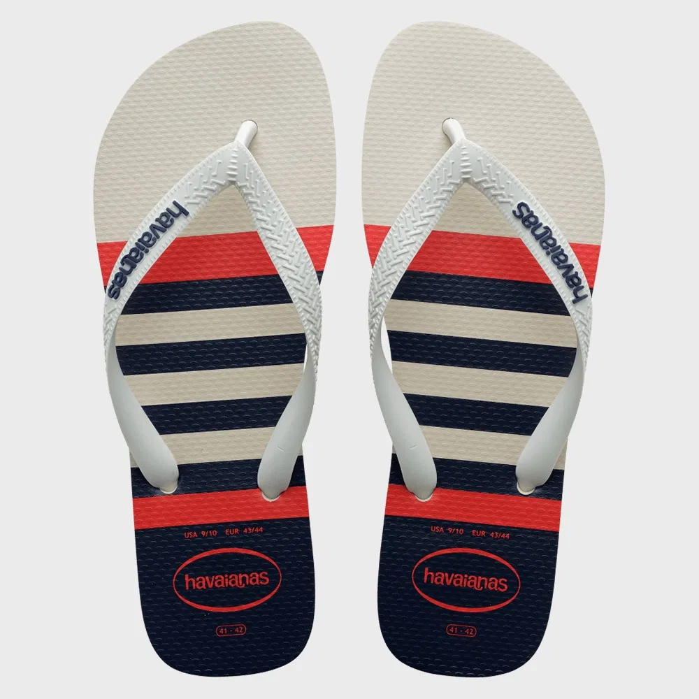 Мужские белые шлёпанцы Top Nautical от Havaianas — фото 3