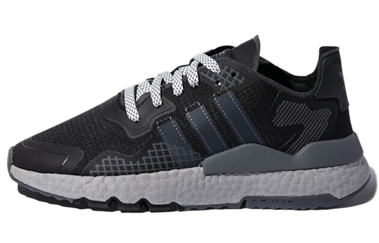 

Кроссовки Adidas Originals Originals Nite Jogger Tech 'Black White Grey', Серый, Кроссовки Adidas Originals Originals Nite Jogger Tech 'Black White Grey'