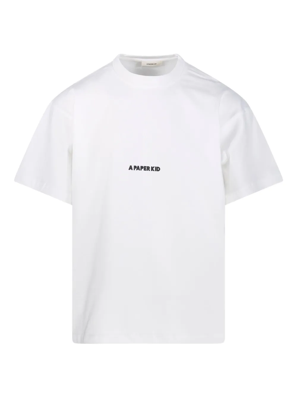 

Футболка с логотипом A PAPER KID, белый