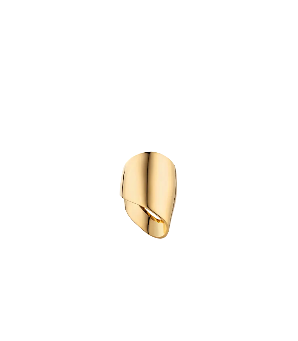 

Кольцо Bague Drapée Éole Edition Dorée à l’or 24 carats