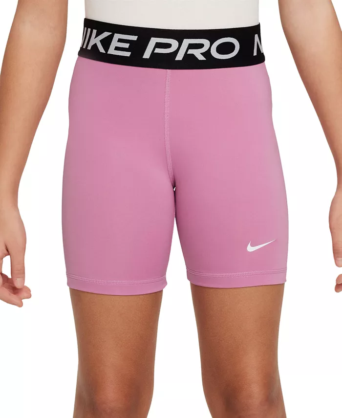

Шорты Pro Big Girls Dri-FIT длиной 5" Nike, красный