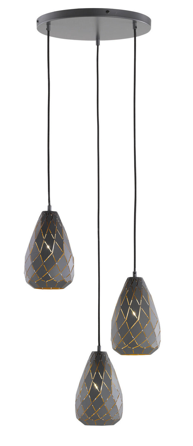 

Подвесной светильник Trio Leuchten, 35x150 см, антрацит/золотой
