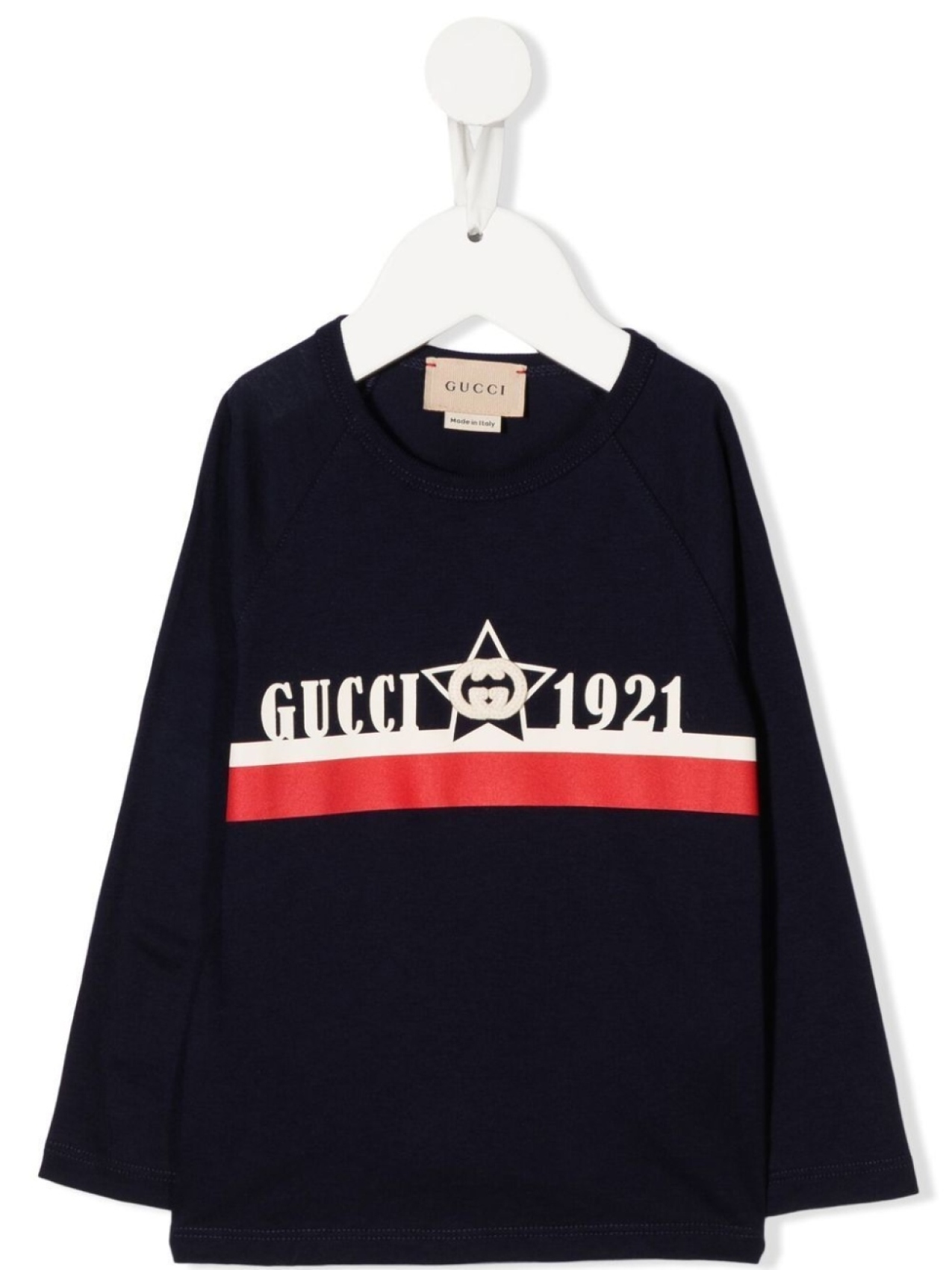 

Gucci Kids толстовка Gucci 1921, синий