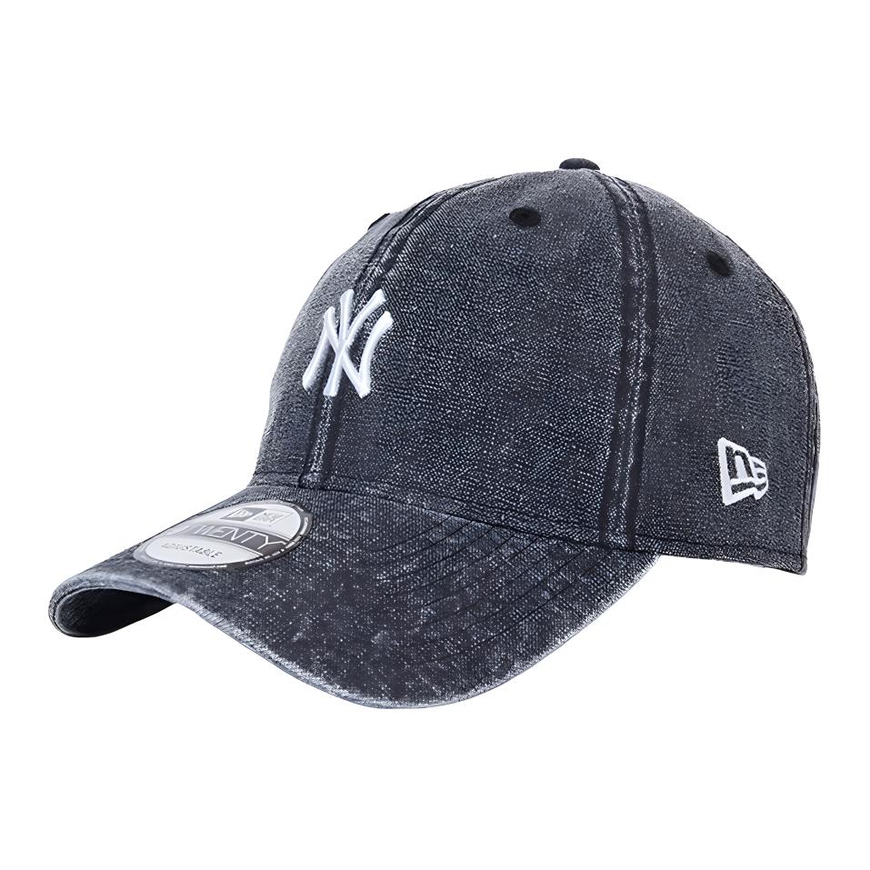 

New Era Бейсболка MLB New York Yankees Washing Unstructured серая