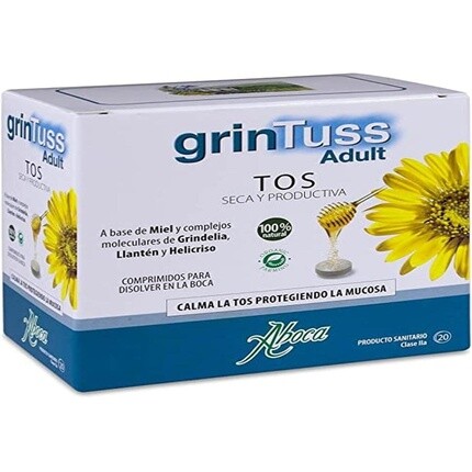 

Aboca Grintuss для взрослых, 20 таблеток