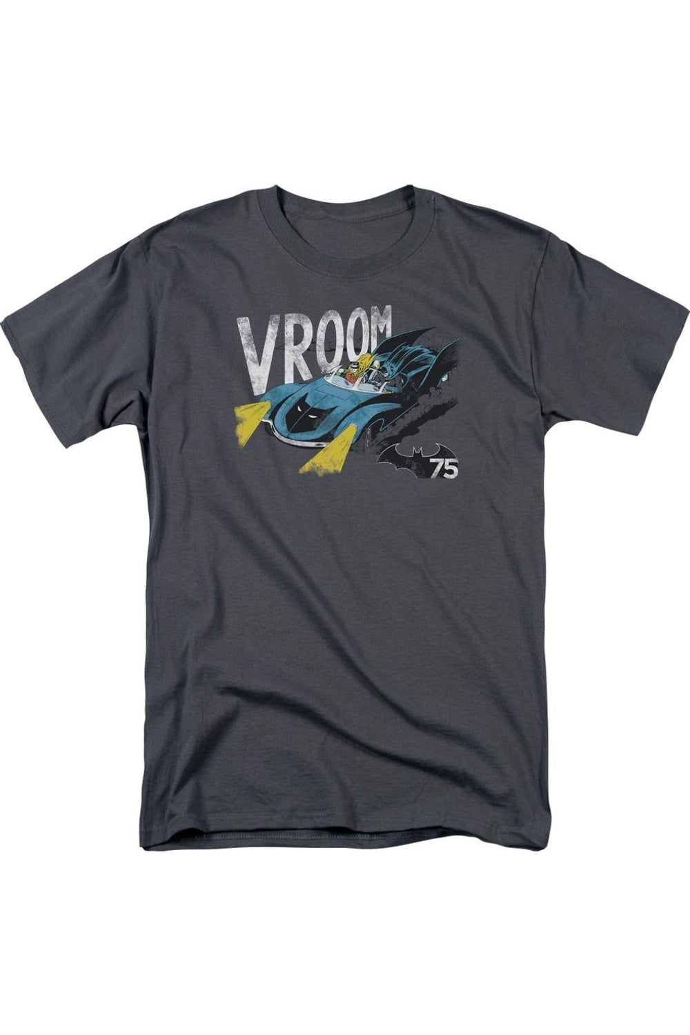 

Футболка с коротким рукавом Batman Vroom для взрослых Gildan, цвет charcoal