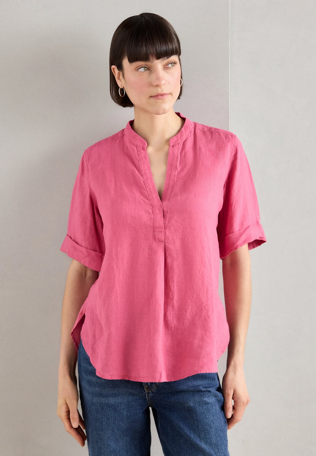 

Туника SHORT SLEEVE V NECK Marc O'Polo, розовый