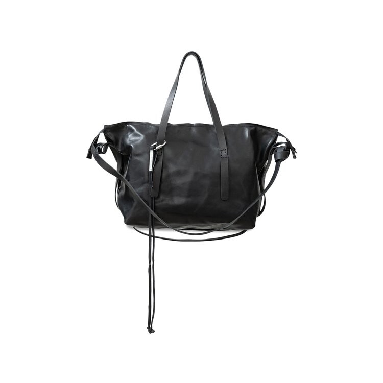 

Сумка через плечо Boris Bidjan Saberi 48H Horse Skin Weekender Shoulder Bag, черный