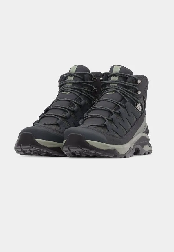 Походные ботинки quest echo gtx Salomon, Asphalt/Wrought Iron/Aspargus Green — фото 3