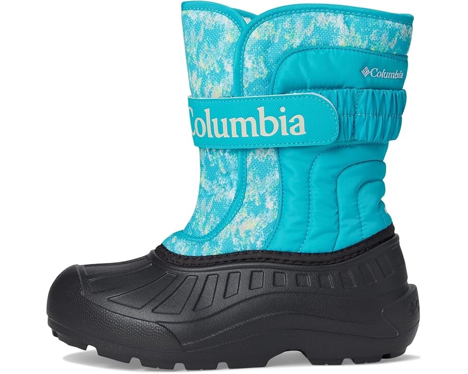 Ботинки Columbia Kids Powderbug Snowlite Strap, цвет Geyser/Sea Salt — фото 4