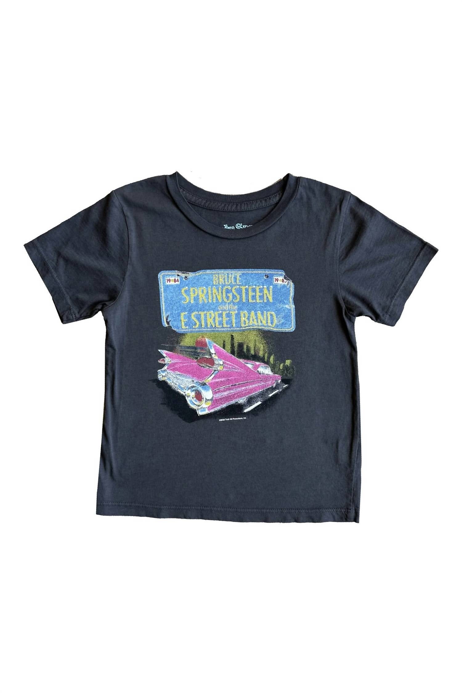 

Детская футболка Bruce Sprignsteen Organic в винтажном черном цвете ROWDY SPROUT