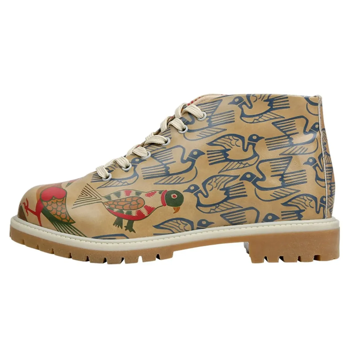 DOGO Boots "Женские укороченные ботинки Love Birds Vegan Женские ботинки / женские", Vegan, цвет Natur