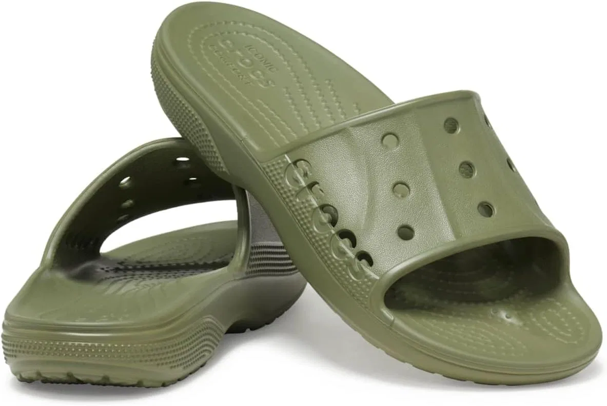 Сандалии Crocs Unisex Baya II Slide, зеленый — фото 2