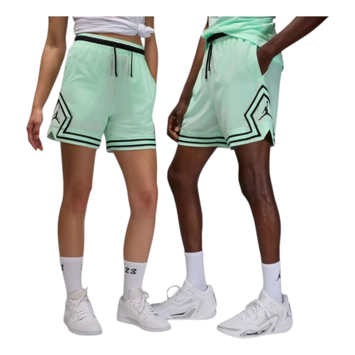 

Шорты Air Jordan Sport Dri-FIT Woven Diamond Shorts 'Mint Foam Black'