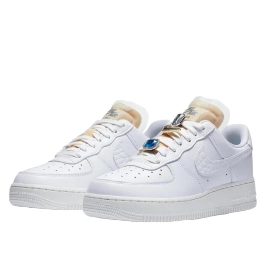 NIKE Кроссовки Air Force 1 Low '07 LX White Onyx — фото 2