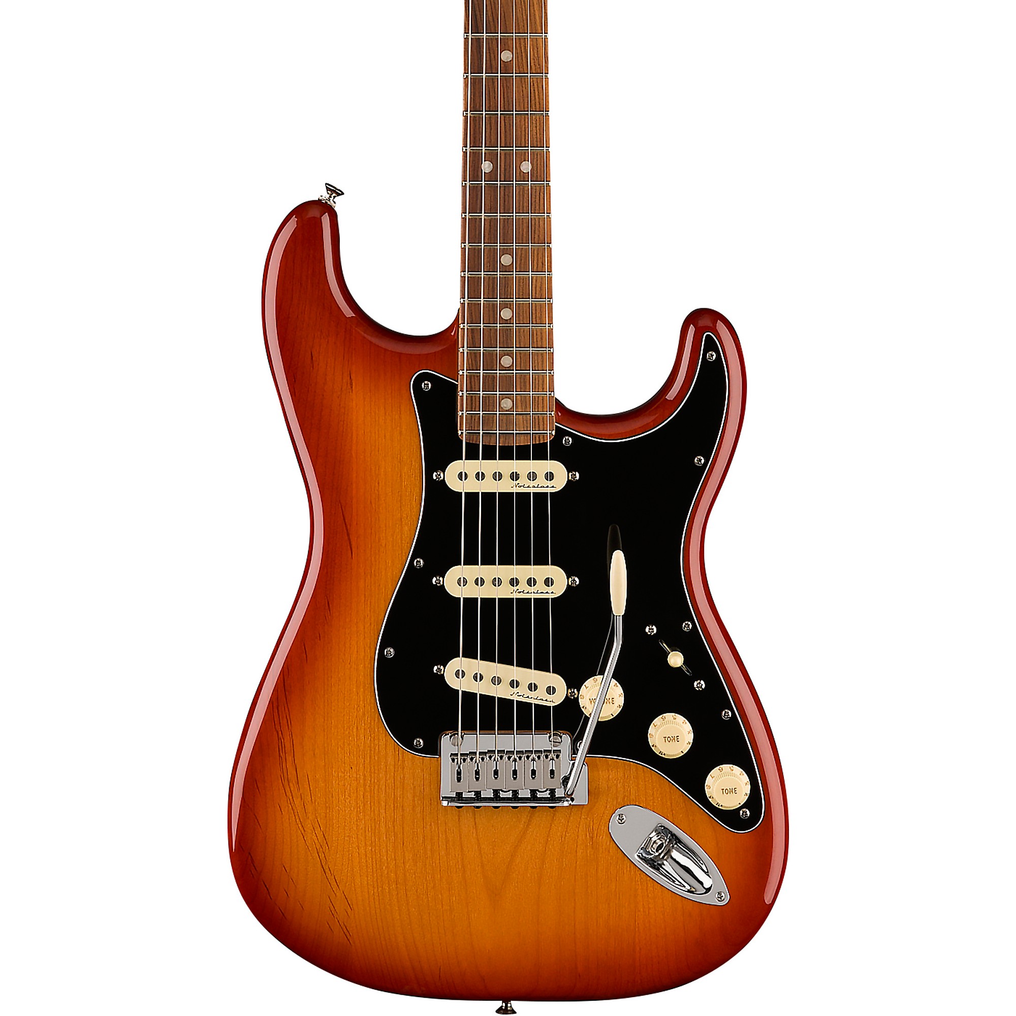 

Fender Player Plus Stratocaster Pau Ferro Электрогитара с грифом Sienna Sunburst