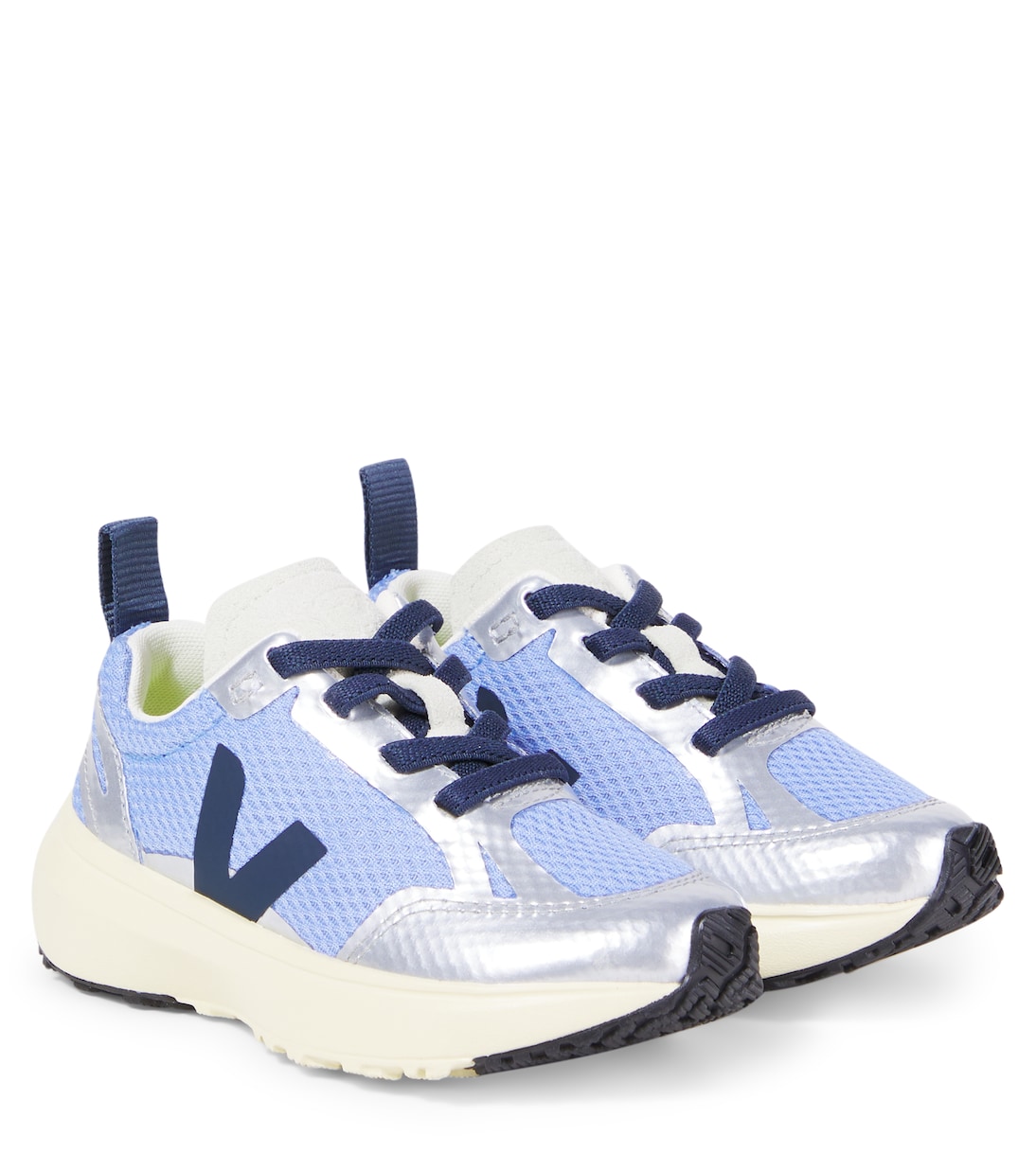 

Кроссовки Canary Alveomesh Veja Kids, Olympe_Nautico_Silver