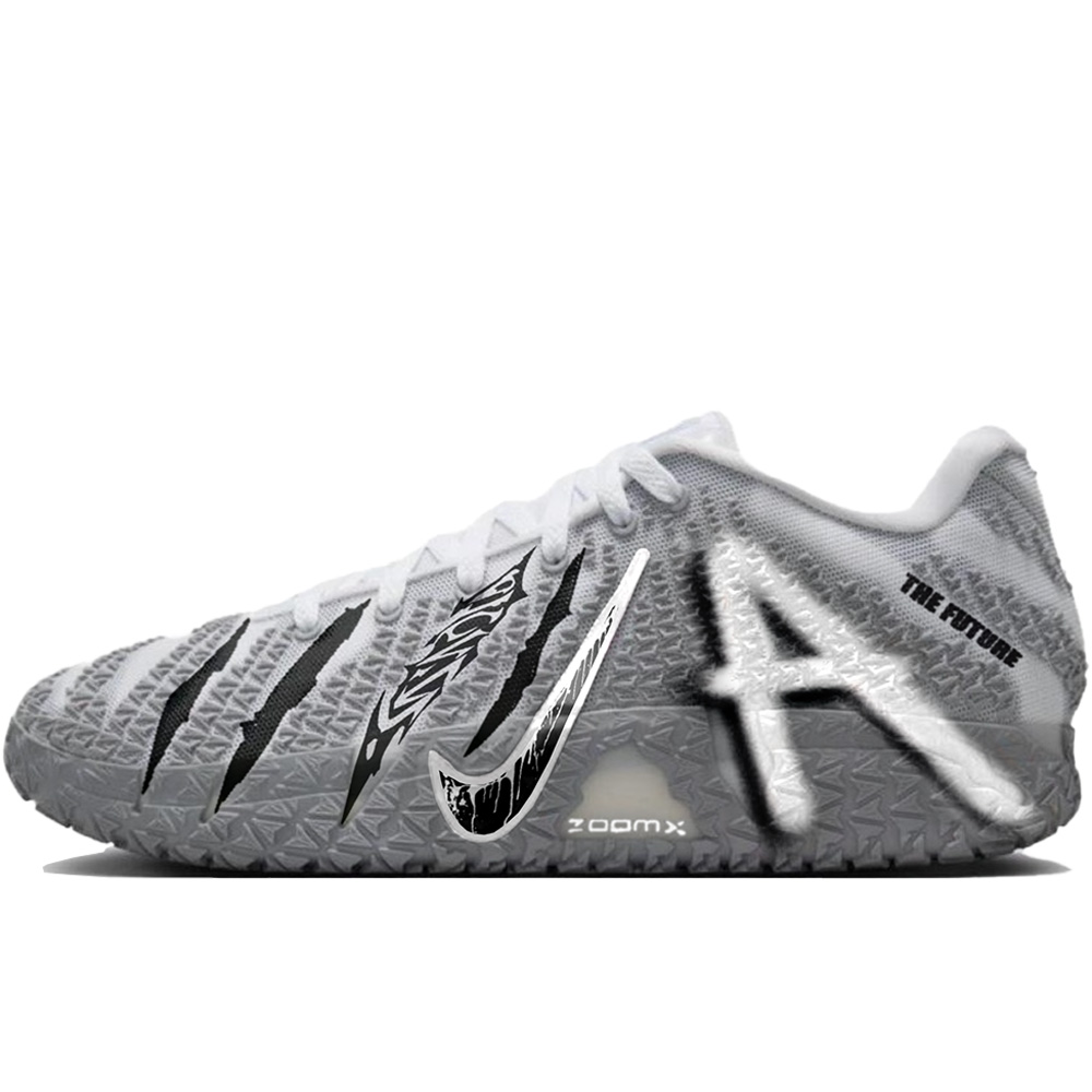 

Nike Кроссовки баскетбольные Ja Morant 3 Fairyland Claw Mark Low top Unisex серые красные