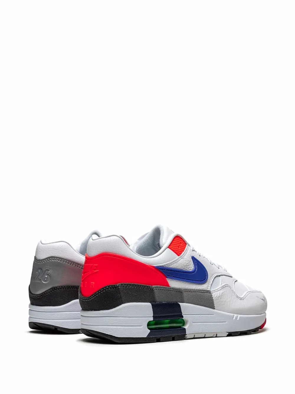Кроссовки Air Max 1 со вставками Nike, белый — фото 3