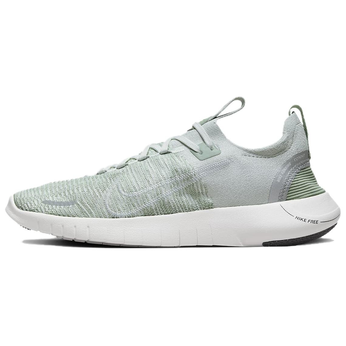 

Кроссовки женские Nike Rn для бега, светло-серебристый /зеленый / белый