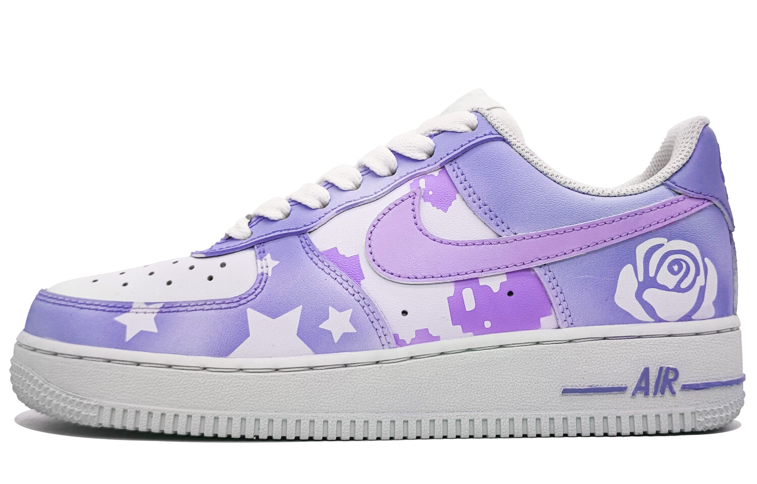 

Кроссовки Air Force 1 для скейтбординга, унисекс, низкие, темно-фиолетовый Nike