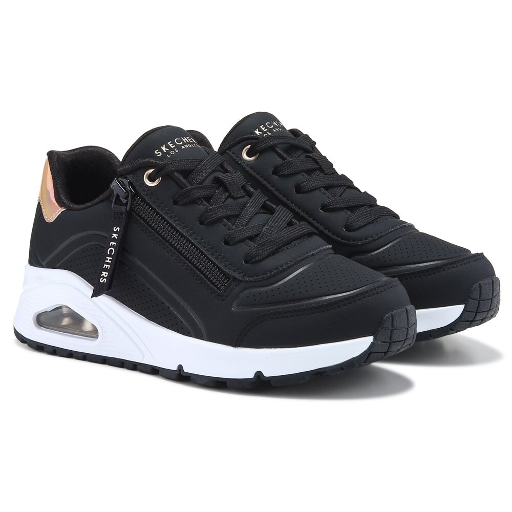 

Детские кроссовки Street Uno Little/Big Kid Skechers, черный