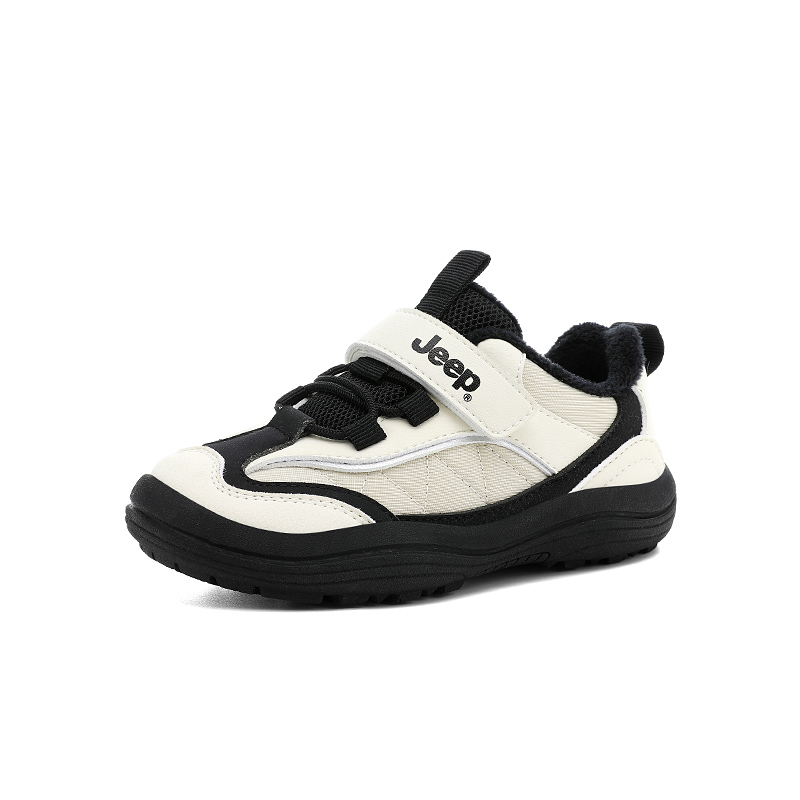 Jeep Кроссовки Running Collection Low top Ivory White/Obsidian Black Kids' — фото 3