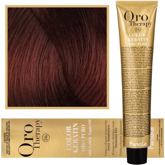 

Краска для волос 6.46, 100 мл Fanola, Oro Therapy, Color Keratin Oro Puro