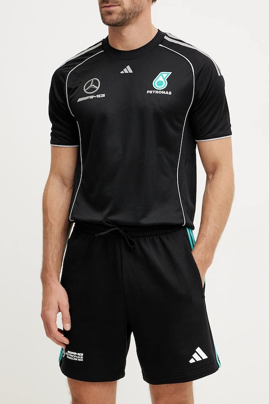 

Хлопковые шорты x Mercedes Adidas, черный