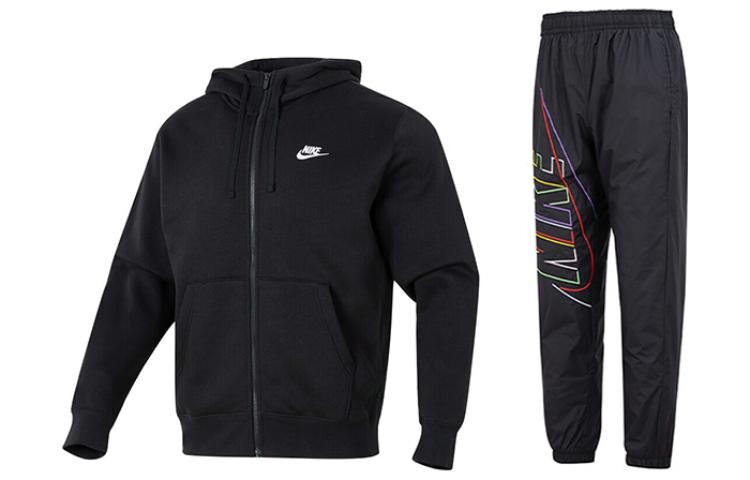 

Мужская повседневная спортивная одежда Nike, цвет Black and Black