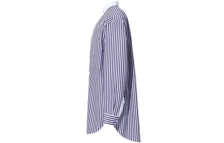 Мужская рубашка Jil Sander X Sea Blue Uniqlo, цвет Sea Blue — фото 3