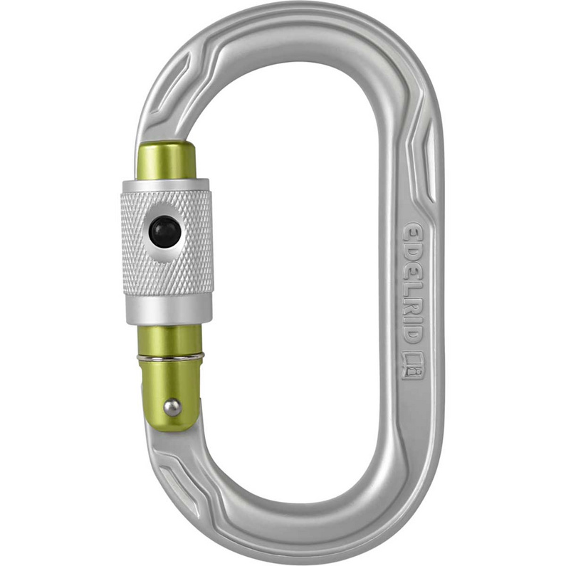 

Карабин Oval Power 2500 Permalock Edelrid, серебро