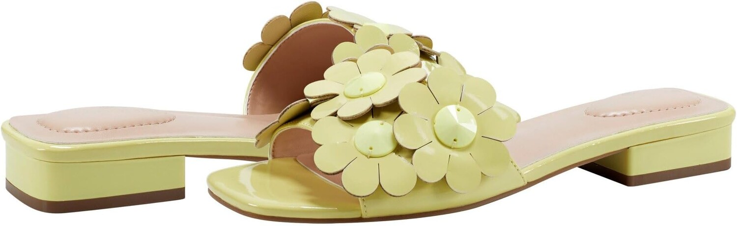 Сандалии Bandolino Marigold, цвет Lime Patent