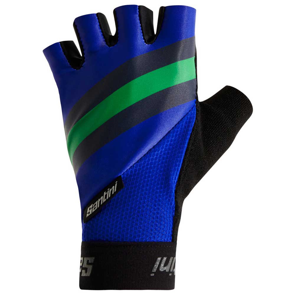 

Короткие перчатки Santini Bengal Short Gloves, синий