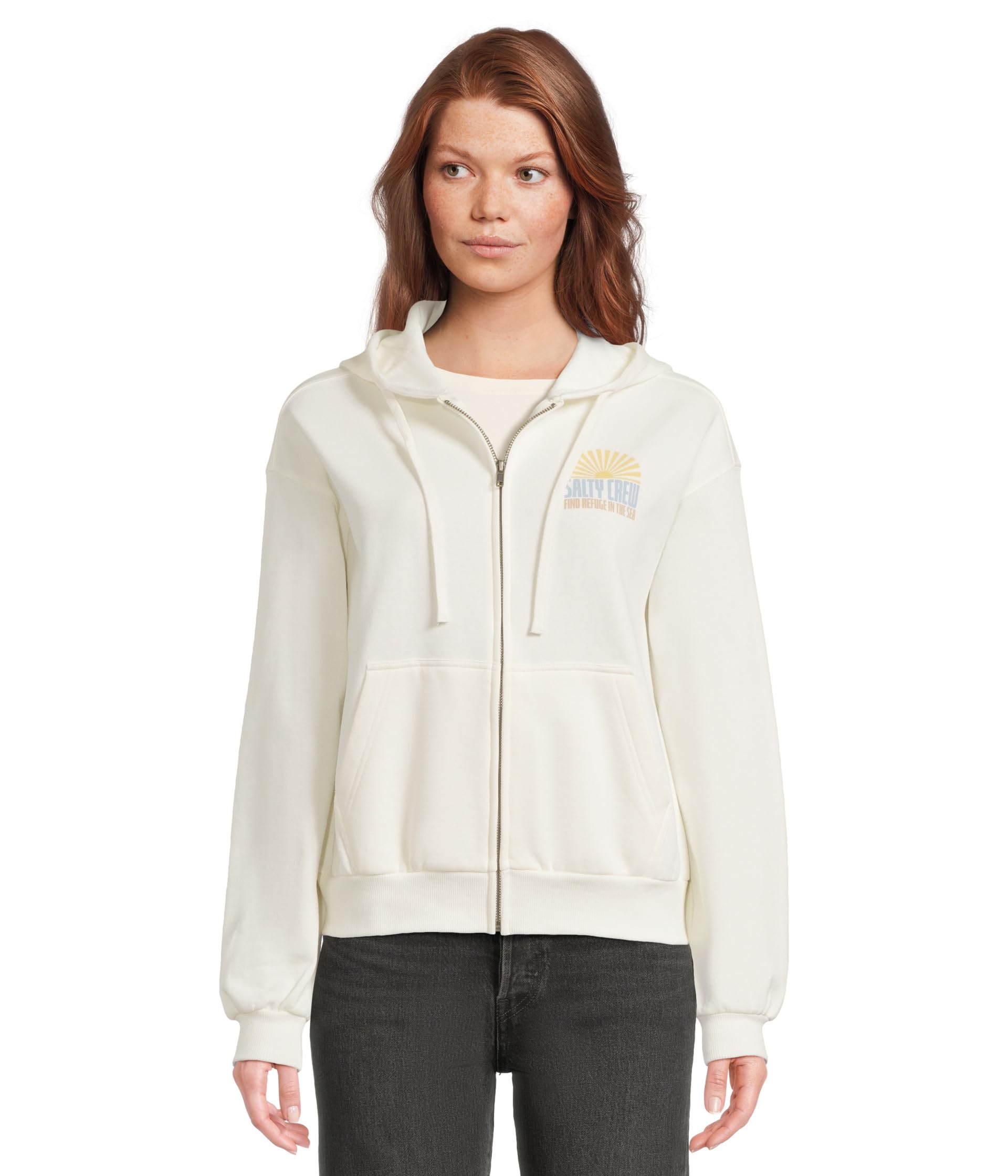 

Толстовка Salty Crew In The Rays Zip Hoody, Off White