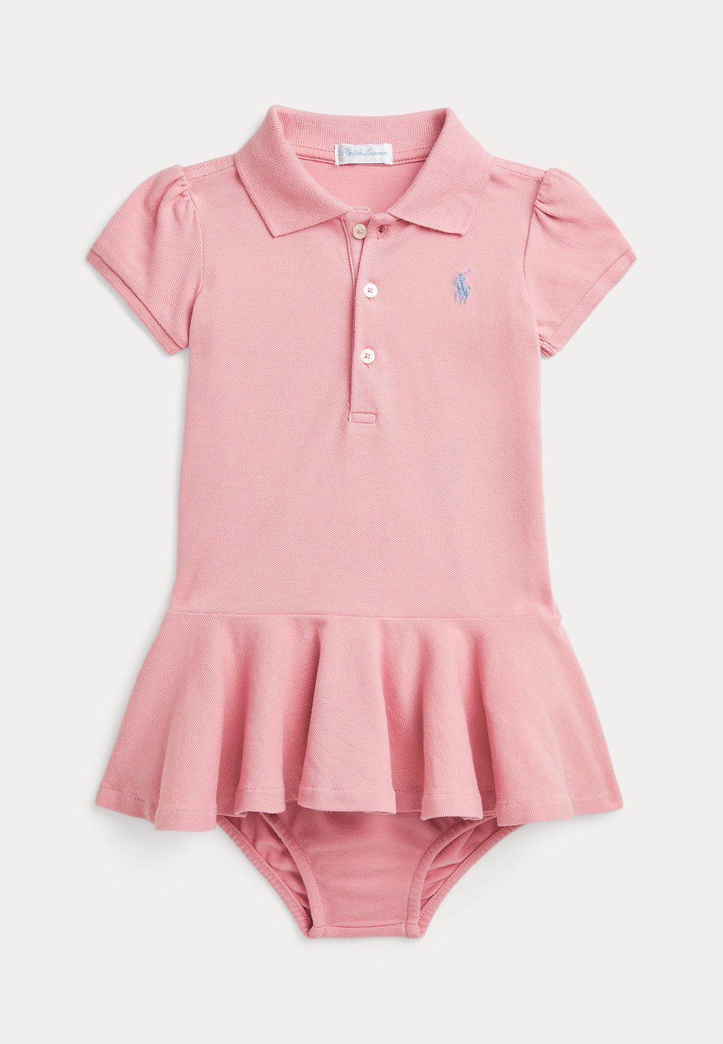 

Повседневное платье STRETCH MESH POLO DRESS & BLOOMER Ralph Lauren, розовый