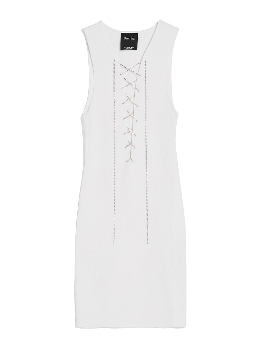 

Платье Bershka, белый