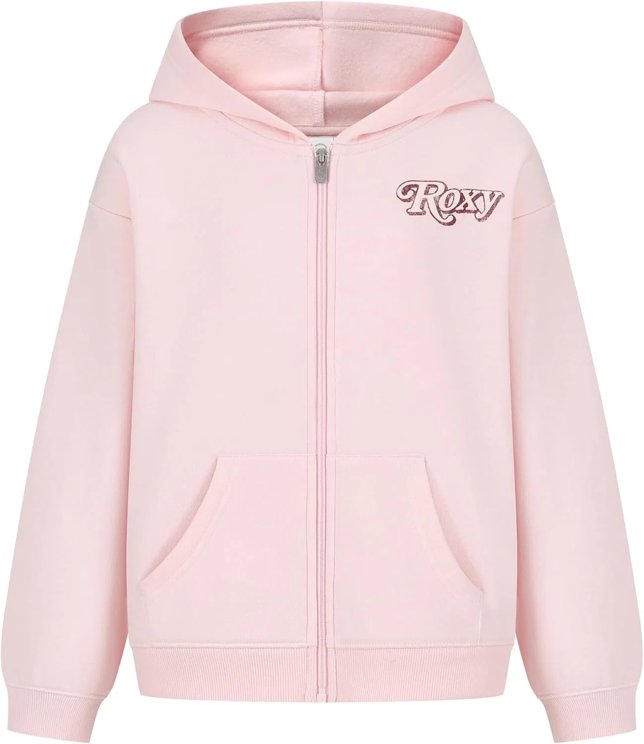 Детская кофта на молнии Roxy, Pink Dogwood