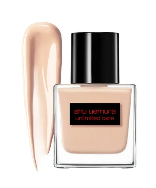 Тональный крем-сыворотка shu uemura Unlimited Care Tsuya Serum Foundation белый