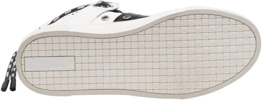 Мужские высокие кроссовки Stryder Two Tone Lacing J75, белый/черный — фото 4