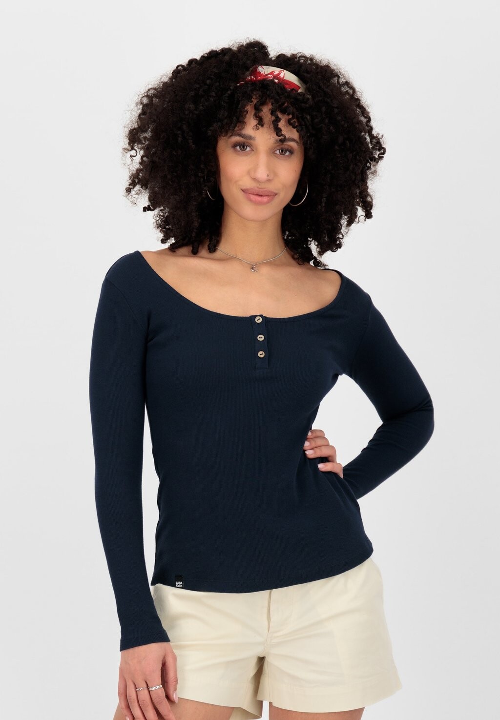 

Рубашка с длинным рукавом alife & kickin, цвет marine