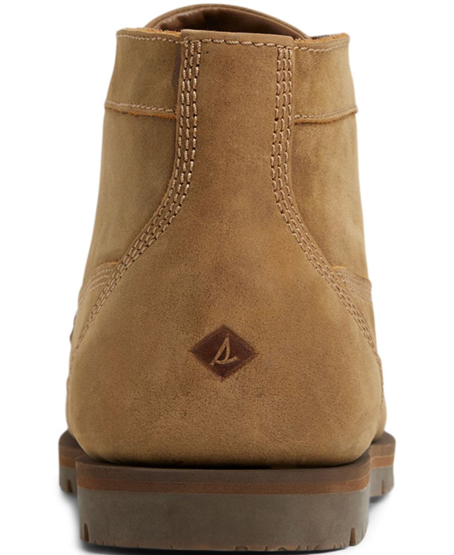 Мужские ботинки-чукка с круглым носком и протектором для пальцев ног Sperry, Tan — фото 3