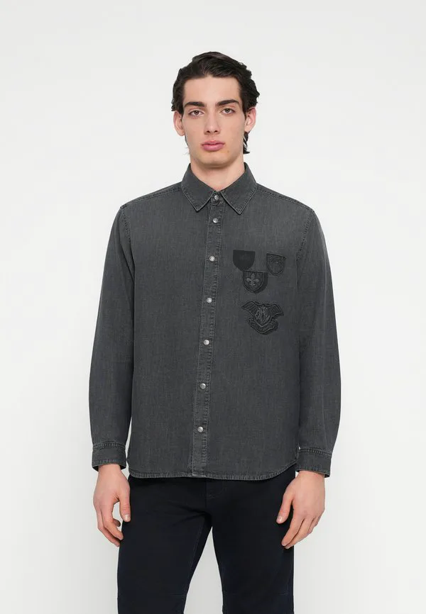 Простая рубашка Diesel, Black Denim