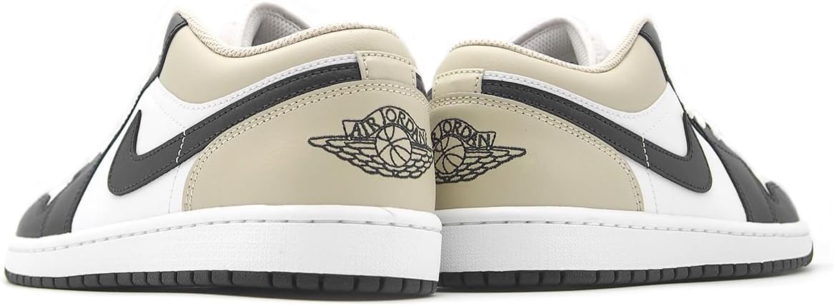 Кроссовки [Nike] AIR JORDAN 1 LOW SUMMIT WHITE/OFF NOIR-RATTAN 553558-153 Air Jordan 1 Low [Parallel Import], Summit White/Rattan/Off Noir — фото 3