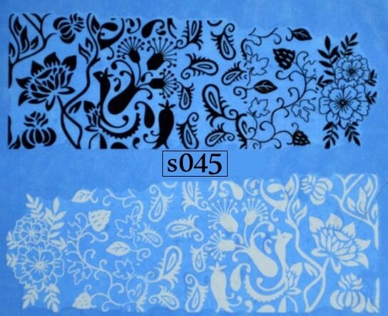 

Водные наклейки для ногтей - № S045, Raisin