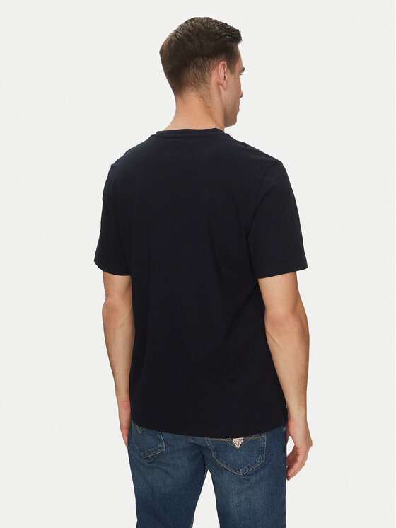 Футболка обычного кроя Essential V-Neck Tee MW0MW39249 Tommy Hilfiger, синий — фото 3