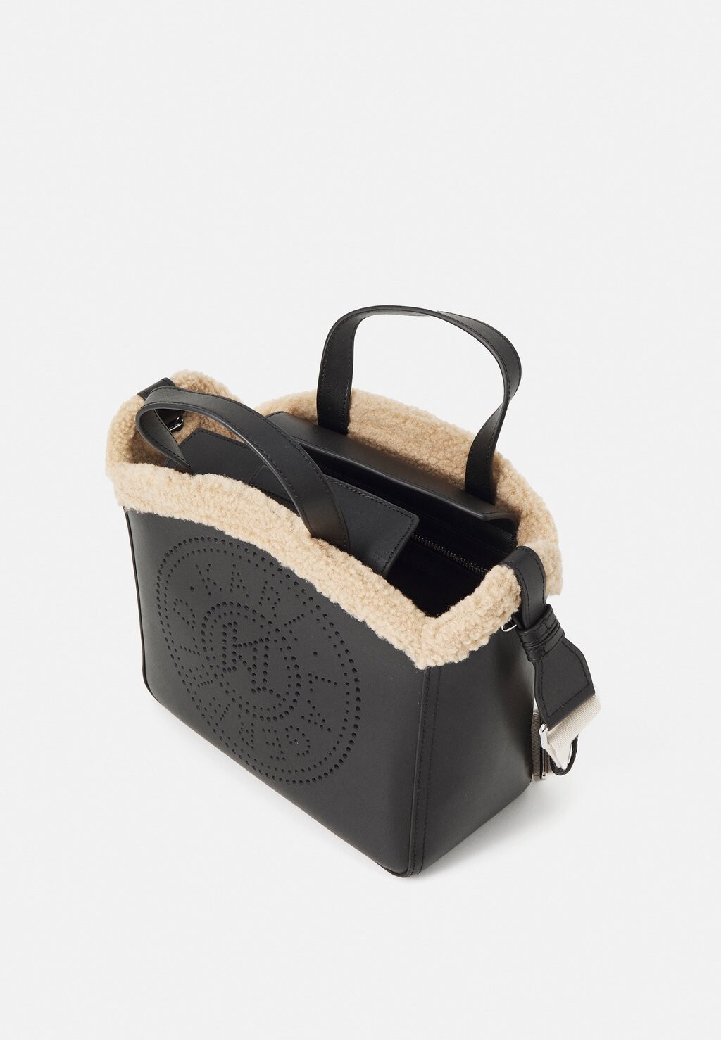 

Сумочка CIRCLE TOTE SHEARLING KARL LAGERFELD, черный
