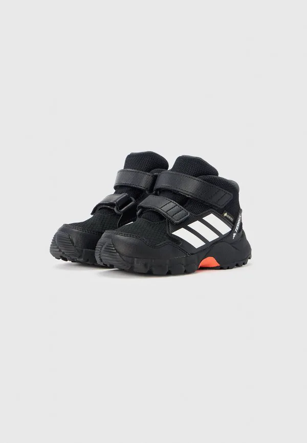Унисекс прогулочные кроссовки skychaser средней высоты Adidas Terrex, Core Black/White/Semi Impact Orange — фото 2