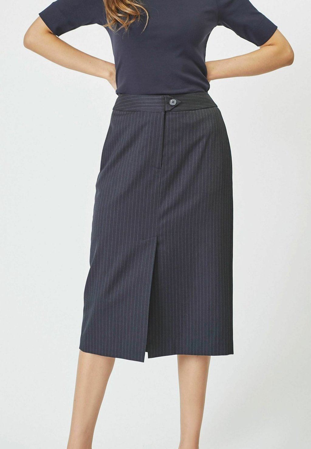 

Юбка А-силуэта IDACC PIN PENCIL SKIRT Co'couture, темно-серый