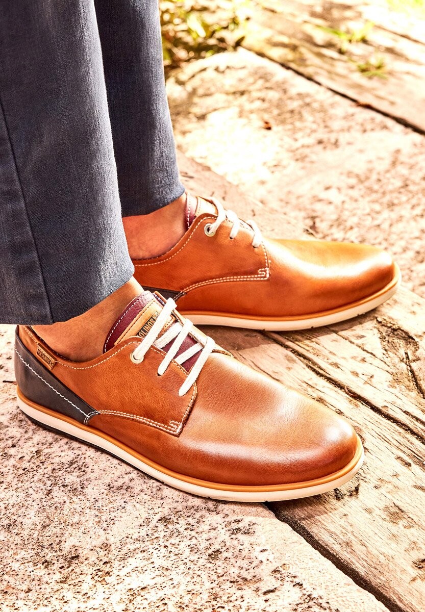 

Ботинки на шнуровке Jucar Pikolinos, цвет braun